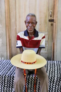 Big Brim Hat by Amoah Ayamga