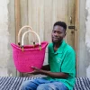 Dip Dyed Nyariga Basket (Medium) by Akolgo "Body" Atiah