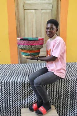 Drum Basket by Assibi Nsohbillah