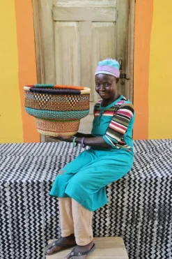 Drum Basket by Atumolikamah Ayinbire