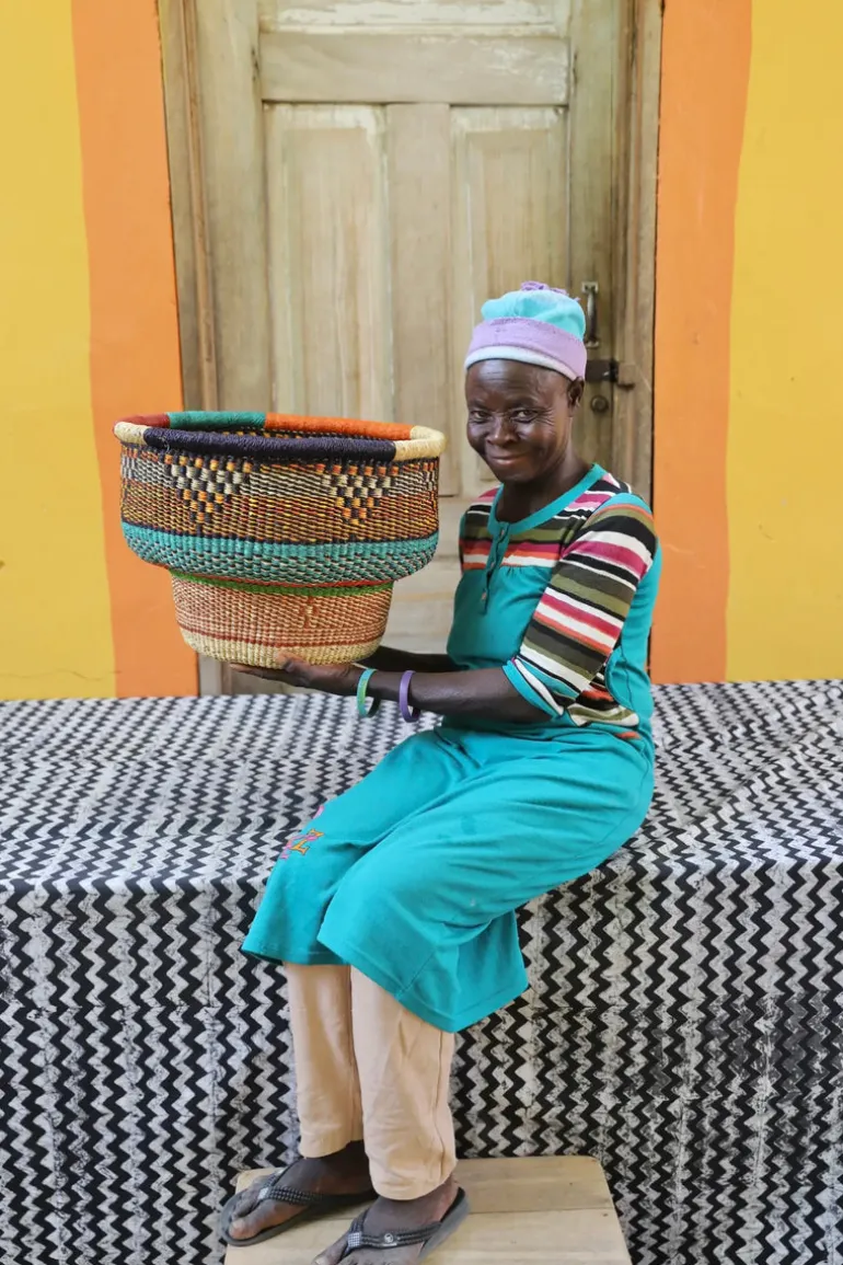 Drum Basket by Atumolikamah Ayinbire