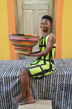 Drum Basket by Blessing Bibi