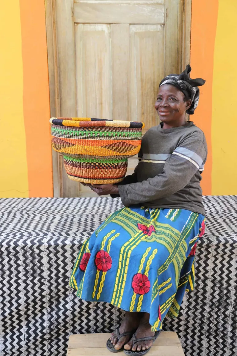 Drum Basket by Janet Atezele