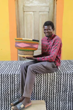 Drum Basket by Matthew Asagbo