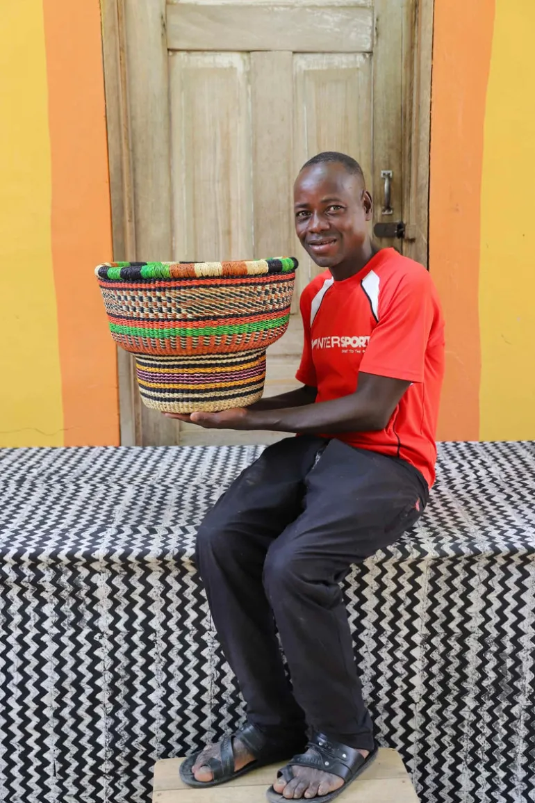 Drum Basket by Peter Abentara