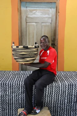 Gbenka Storage Basket (Large) by Peter Abentara