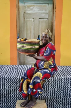Gbenka Storage Basket (Medium) by Adukpoka Akurigo