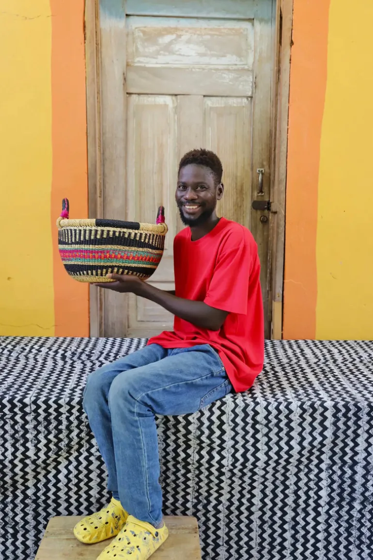 Gbenka Storage Basket (Small) by Atiah "Body" Akolgo
