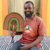 Handwoven Fan - by Kwesi Apana