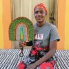 Handwoven Fan - by Linda Ayamga