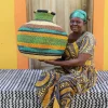 Jemima 10 Cows Basket by Azumah Alagberigo