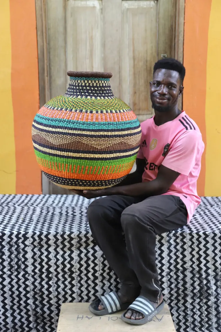 Jemima 10 Cows Basket by Nsoh Abe-enge