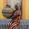 Jemima 10 Cows Basket by Talata Azusiyine