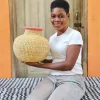 Jemima 10 Cows Basket (Tiny) by Gifty Adagaam