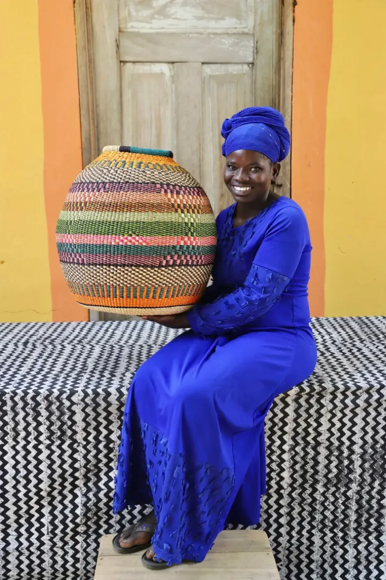 Kenkia Basket by Atule Abentara