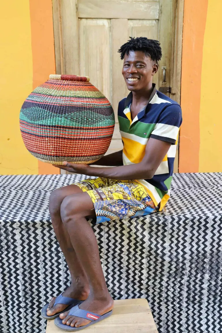 Kenkia Basket by Avoore Alagbona