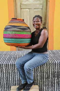 Kenkia Basket by Ayine Awuni