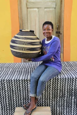 Kenkia Basket by Charity Atuah