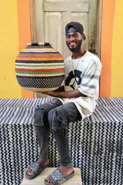 Kenkia Basket by Paul Apasinore