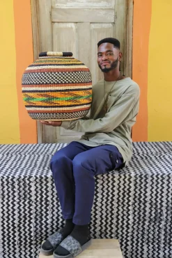 Kenkia Basket by Paul Apasinore