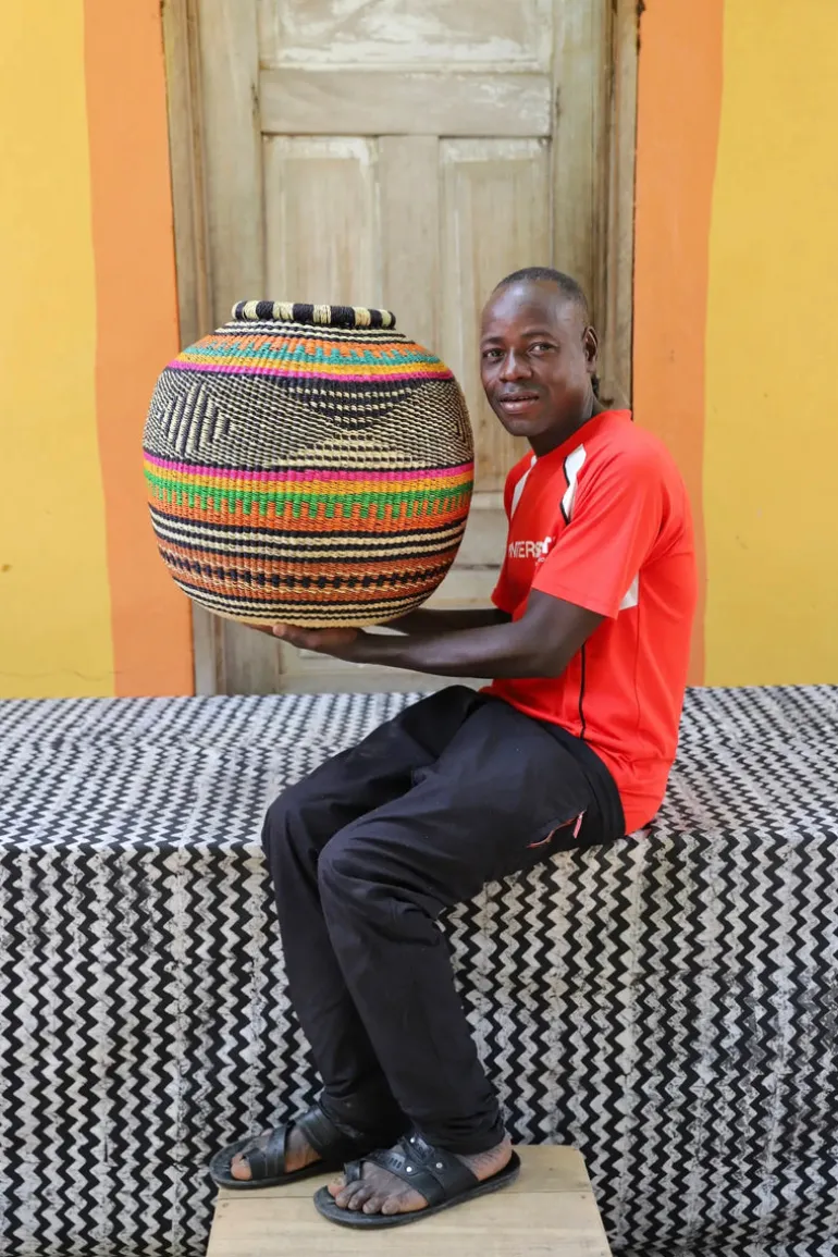 Kenkia Basket by Peter Abentara