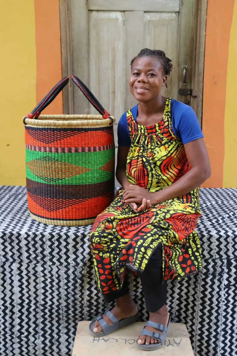 Laundry Basket (Medium) by Mary Aboya