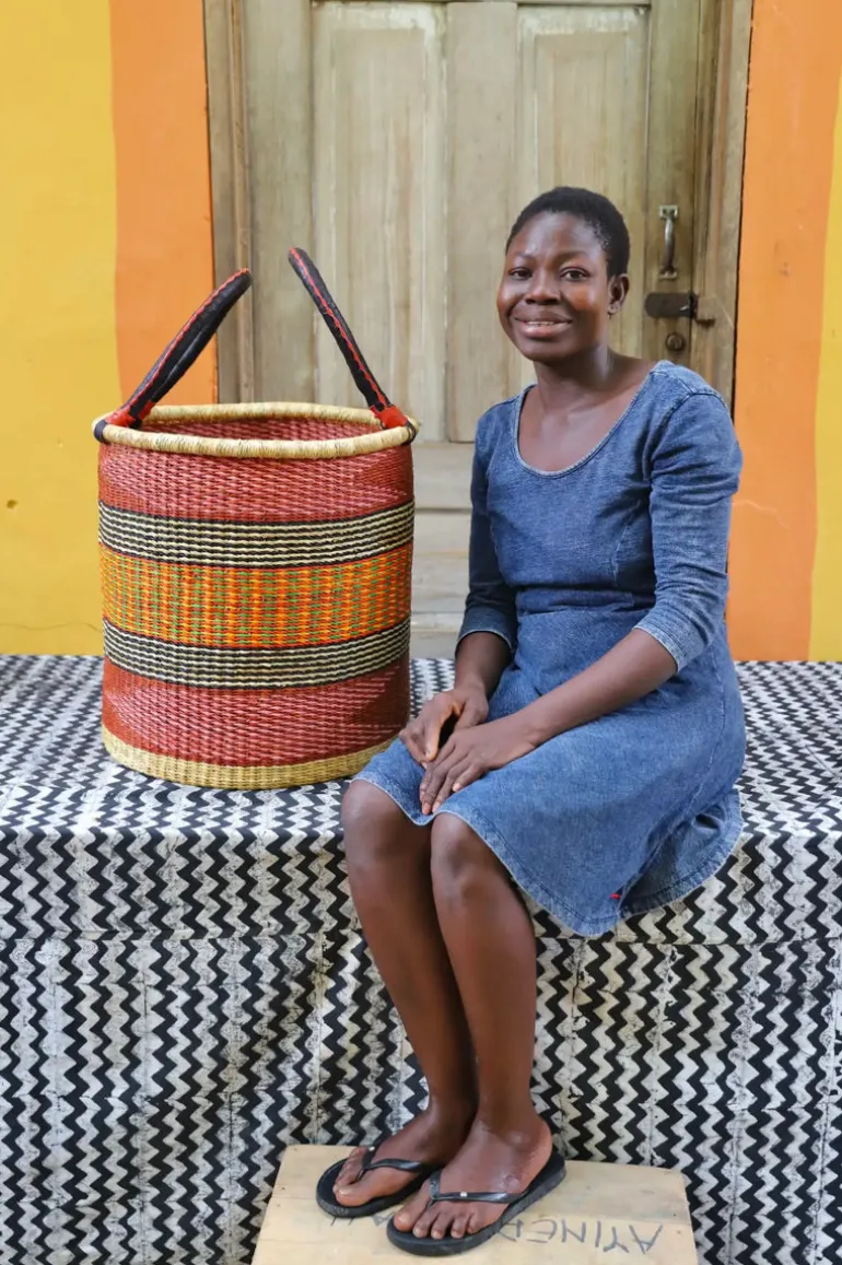 Laundry Basket (Medium) by Rufina Atebillah