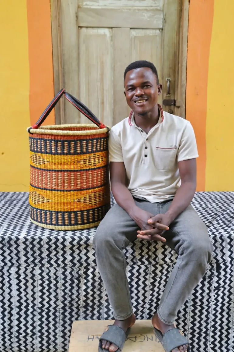 Laundry Basket (Medium) by Aboyinga Mark