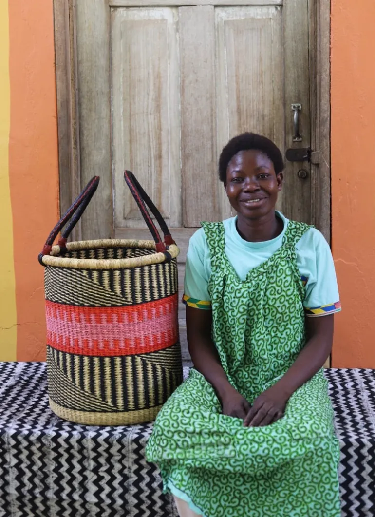 Laundry Basket (Small) by Rufina Atebillah