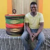 Laundry Basket with Lid (Large) by Cletus Apaweo