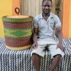 Laundry Basket with Lid (Large) by Asayamga Anaba
