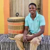 Laundry Basket with Lid (Medium) by Yakubu Nsohbillah