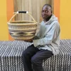 Market Basket (17" Round) by Peter Abentara