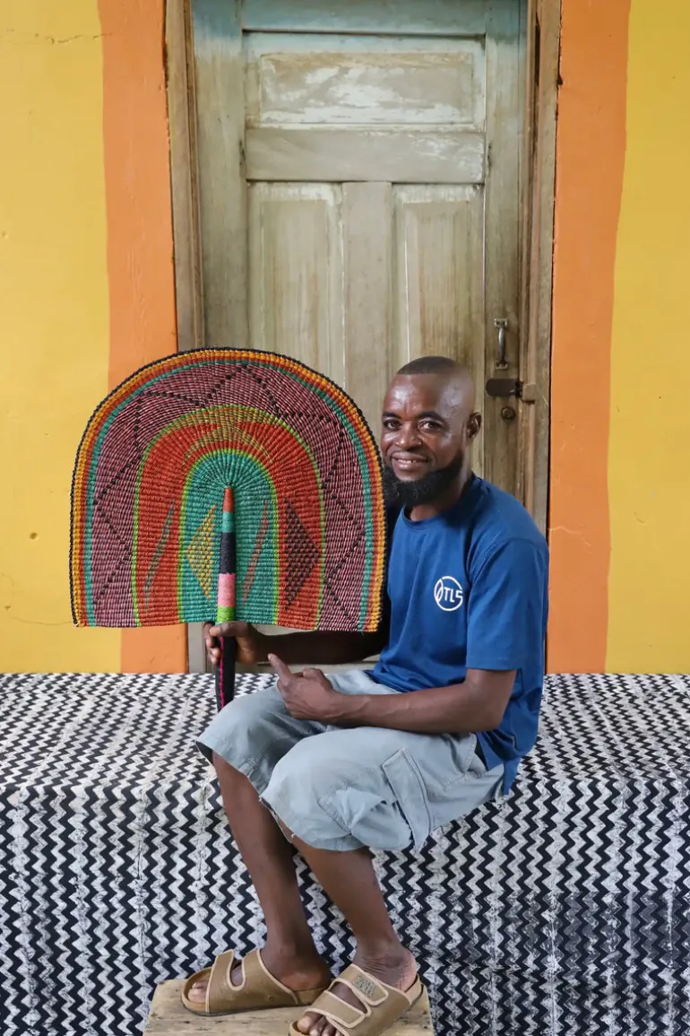 Naba Penga Fan by Kwesi Apana