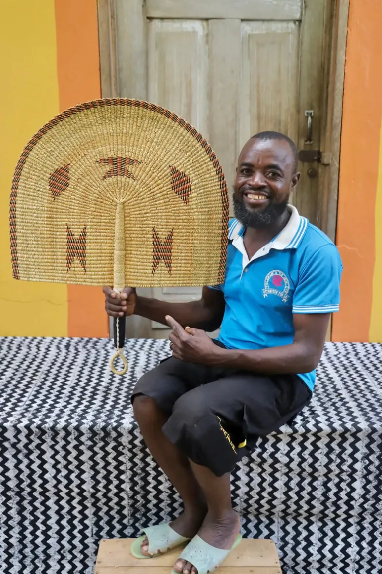 Naba Penga Fan by Kwesi Apana