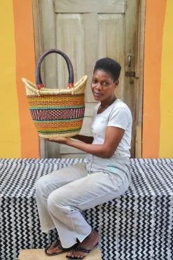 Nyariga Basket (Medium) by Gifty Adagaam