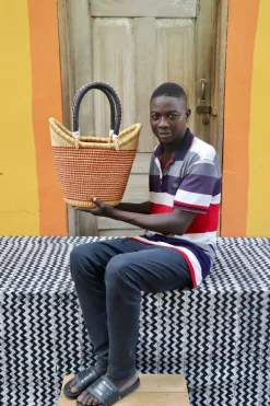 Nyariga Basket (Small) by Michael Anaba