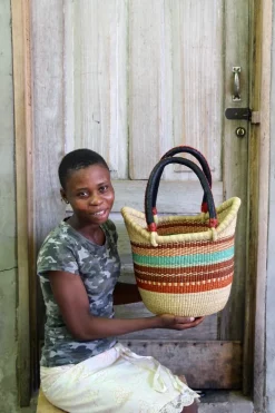 Nyariga Basket (Small) by Vida Ayelma