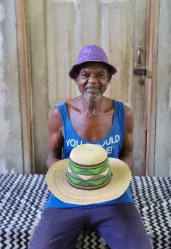 Original Handwoven Hat by Akolgo "D4" Apaliyem