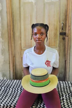 Original Handwoven Hat by Esther Atabongo