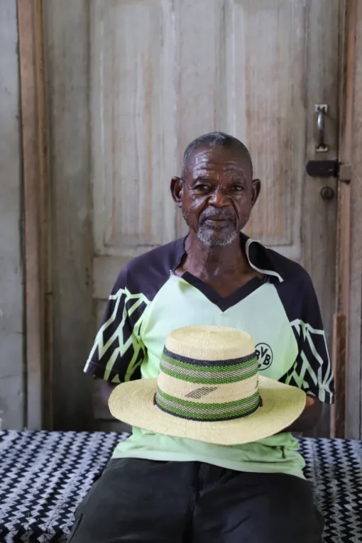 Original Handwoven Hat by Akolgo "D4" Apaliyem