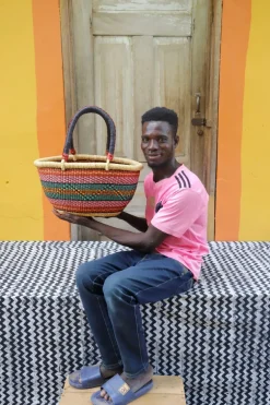 Oval Basket (Small) by Nsoh Abe-enge