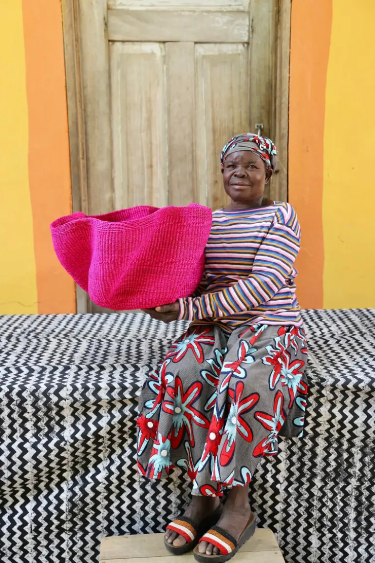 Pakurigo Wave Basket by Akolpoka Abisika