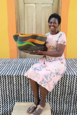 Pakurigo Wave Basket by Aniamah Akugre