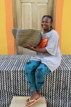 Pakurigo Wave Basket by Eva Nsohbillah