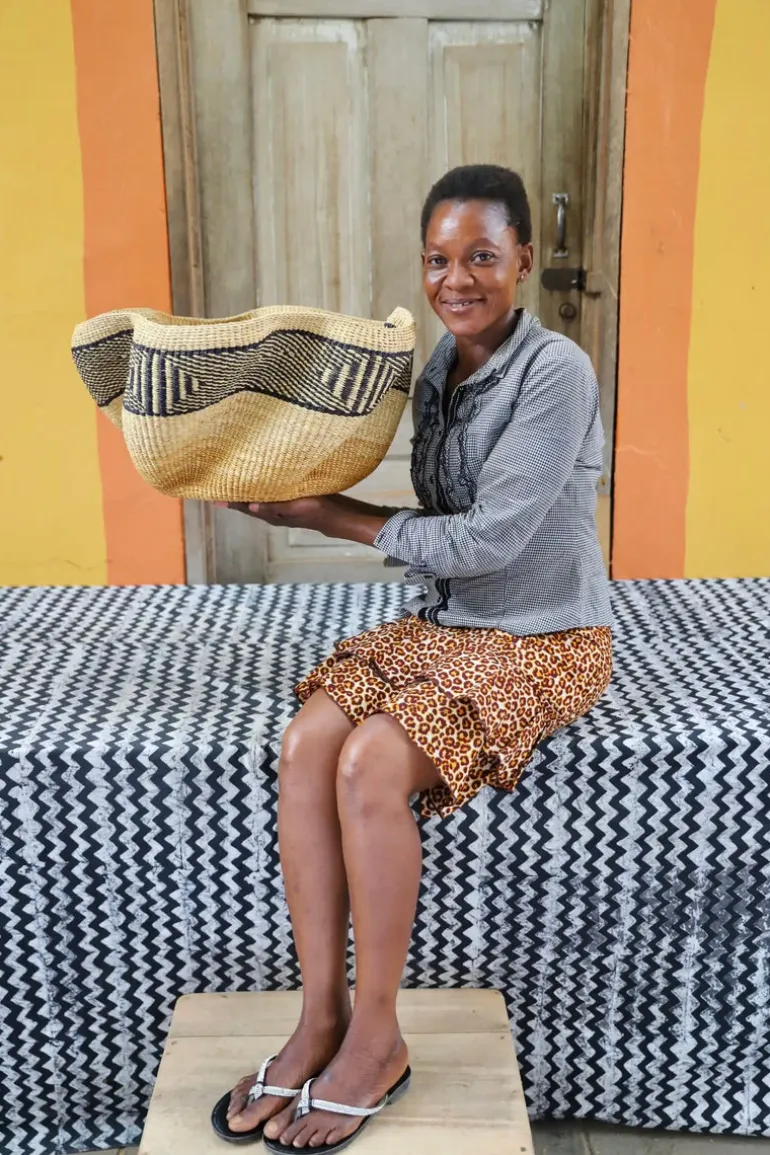 Pakurigo Wave Basket by Linda Ayariga