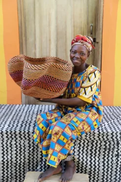 Pakurigo Wave Basket by Vida Akolgo