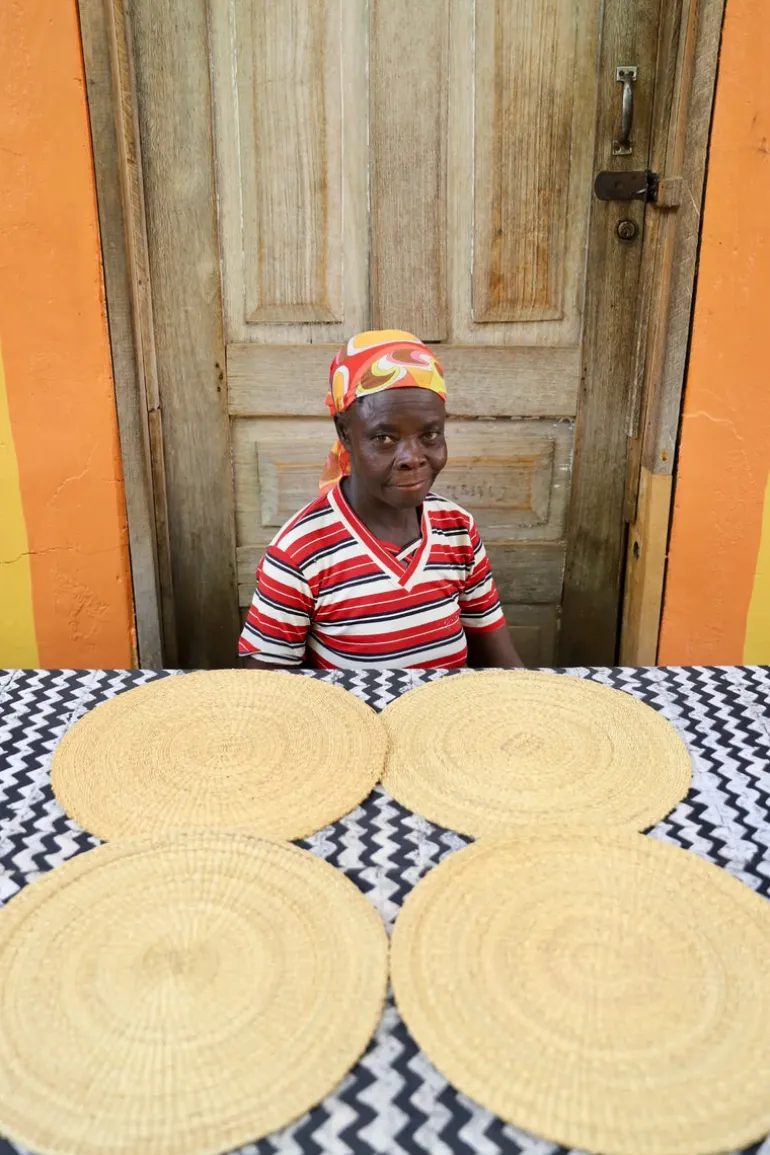 Placemats (large) by Atumolikamah Ayimbire