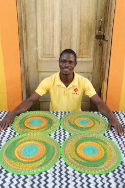 Placemats (large) by Clement Ako