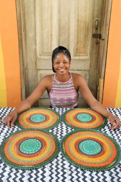 Placemats (large) by Faustina Abeene